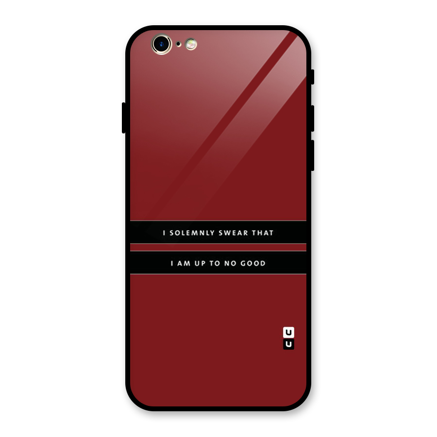 No Good Swear Glass Back Case for iPhone 6 6S