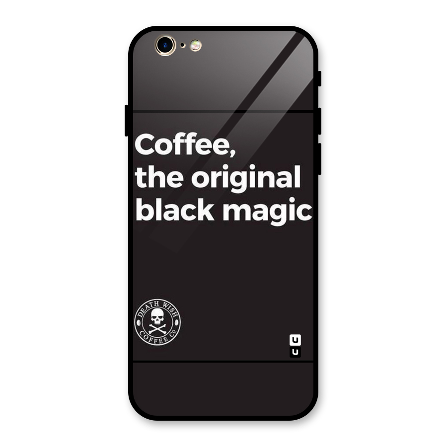 Original Black Magic Glass Back Case for iPhone 6 6S
