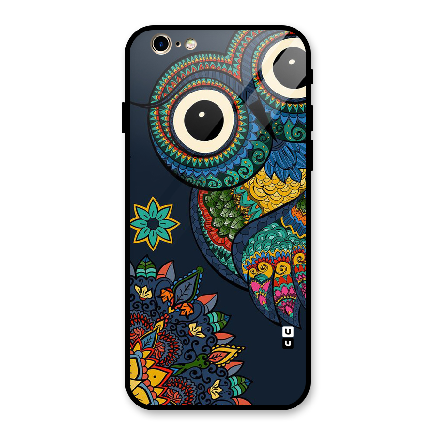 Owl Eyes Glass Back Case for iPhone 6 6S