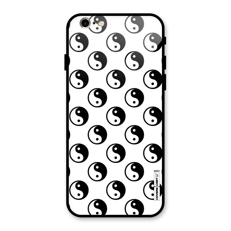 Peace Balls Glass Back Case for iPhone 6 6S