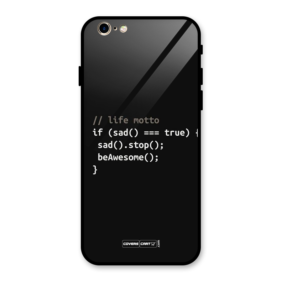 Programmers Life Glass Back Case for iPhone 6 6S