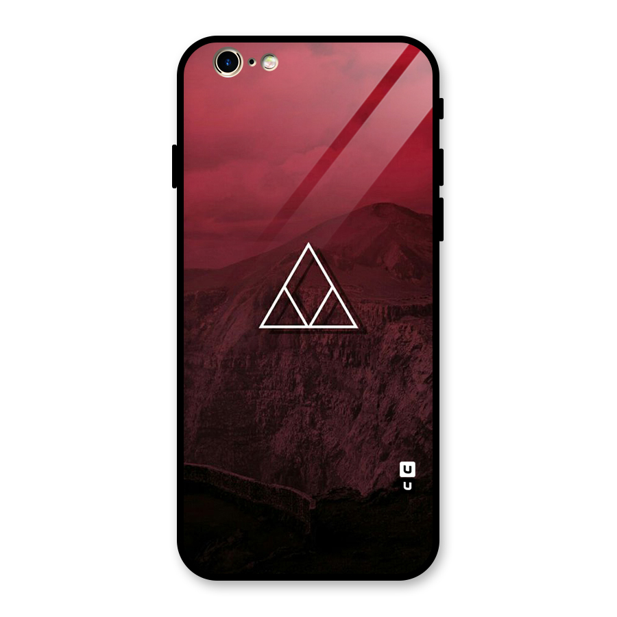 Red Hills Glass Back Case for iPhone 6 6S
