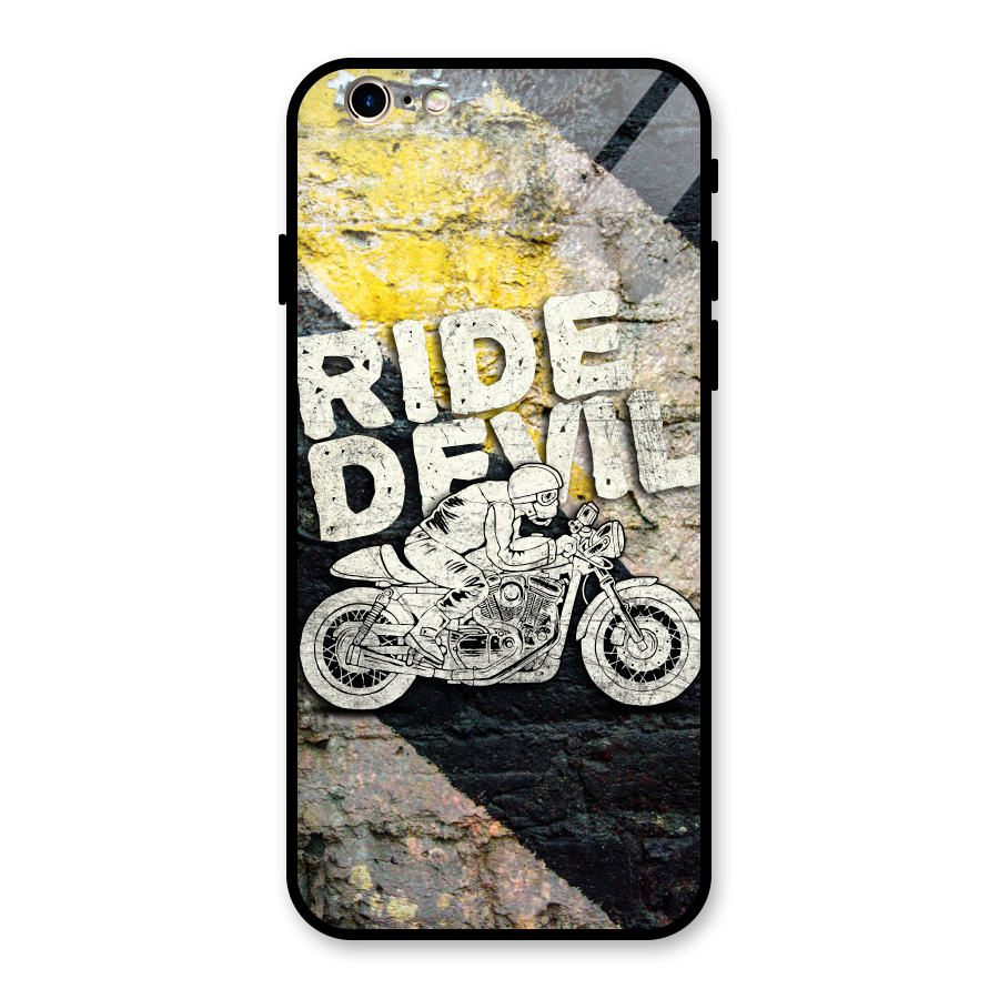 Ride Devil Glass Back Case for iPhone 6 6S