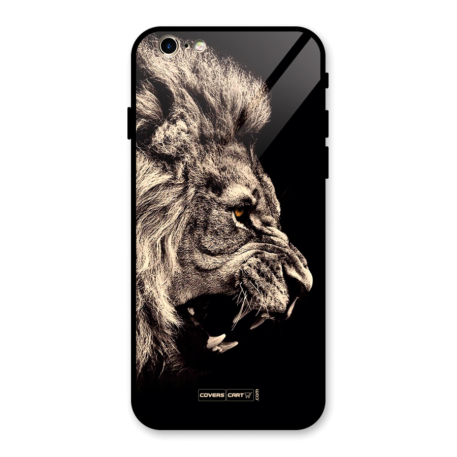 Roaring Lion Glass Back Case for iPhone 6 6S