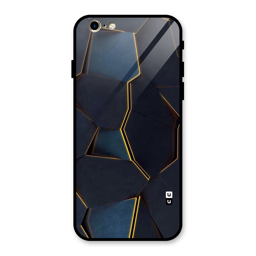 Royal Abstract Glass Back Case for iPhone 6 6S