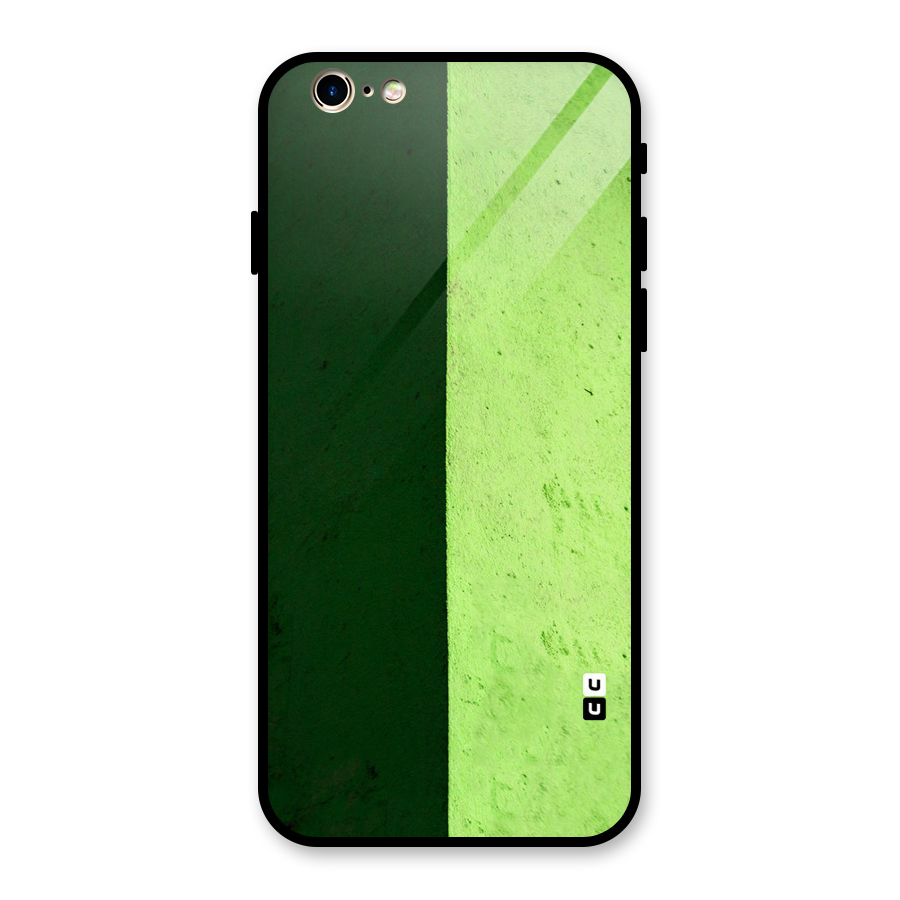 Shades Half Glass Back Case for iPhone 6 6S