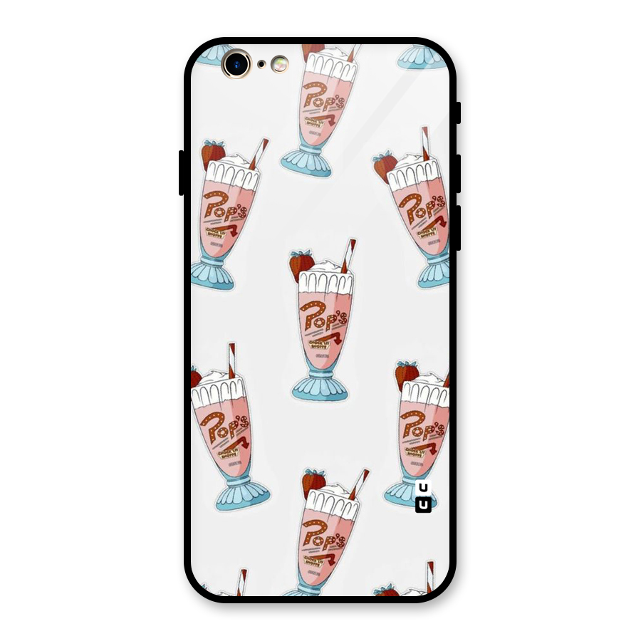 Shake Design Glass Back Case for iPhone 6 6S