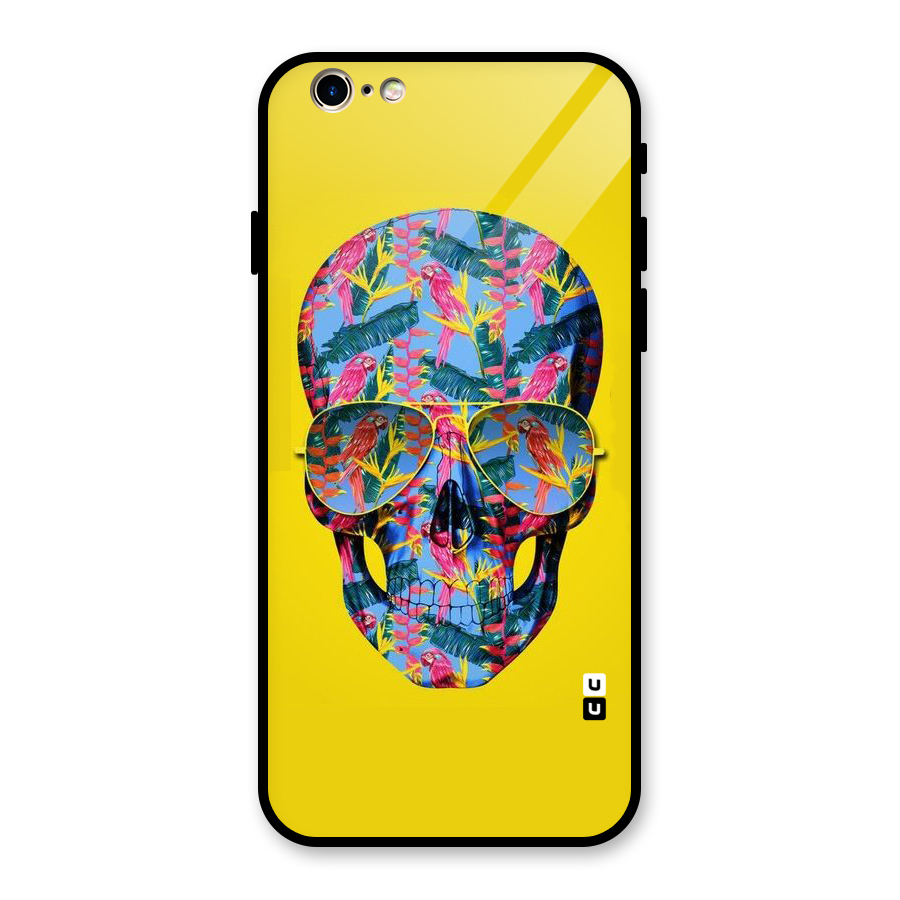 Skull Swag Glass Back Case for iPhone 6 6S