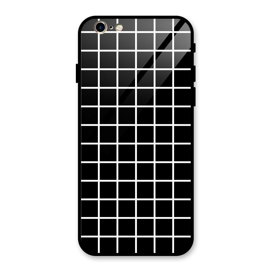 Square Puzzle Glass Back Case for iPhone 6 6S