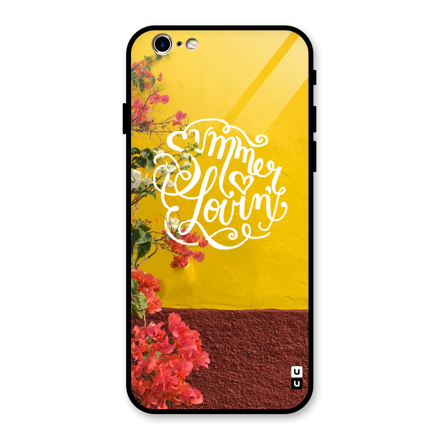 Summer Lovin Glass Back Case for iPhone 6 6S