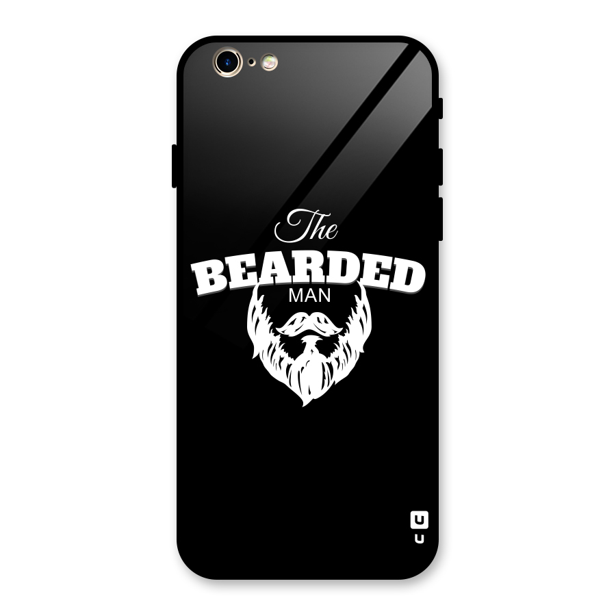 The Bearded Man Glass Back Case for iPhone 6 6S