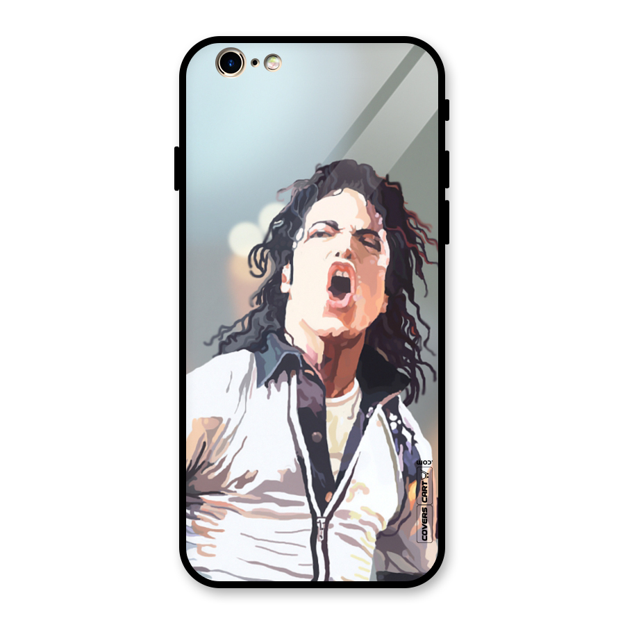 The Legend Michael Jackson Glass Back Case for iPhone 6 6S