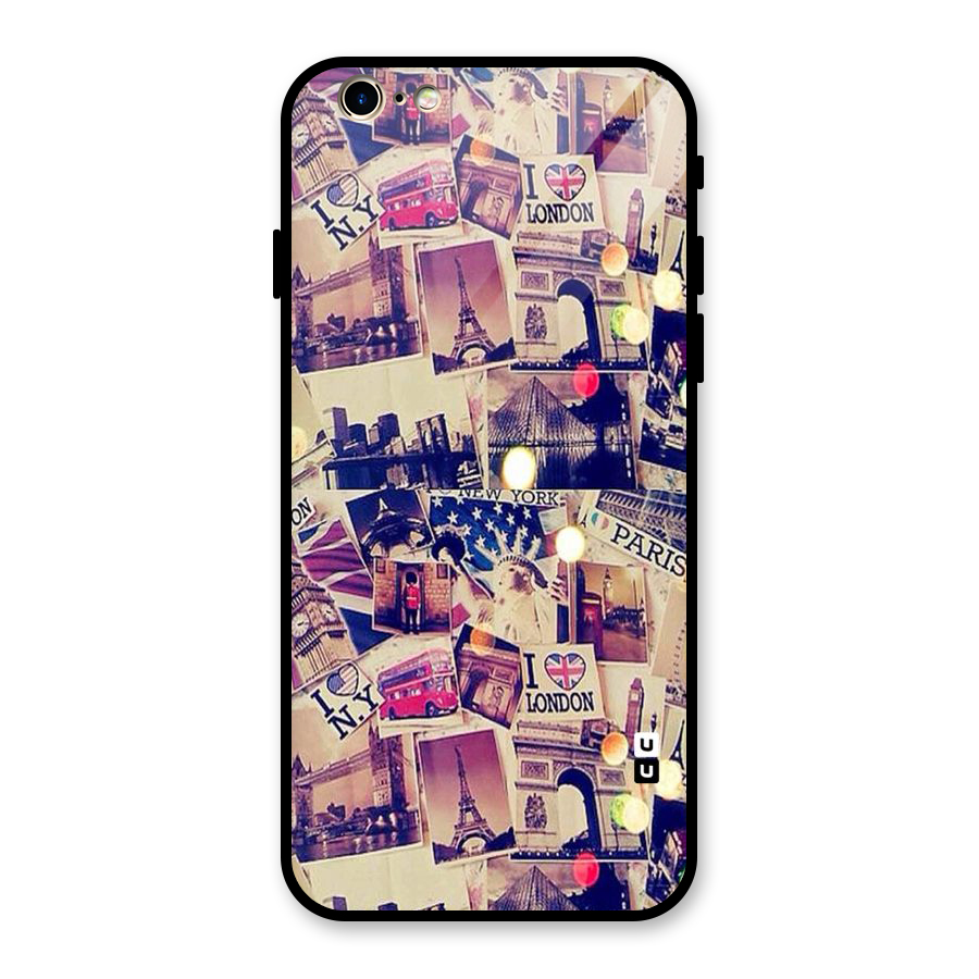 Travel Pictures Glass Back Case for iPhone 6 6S