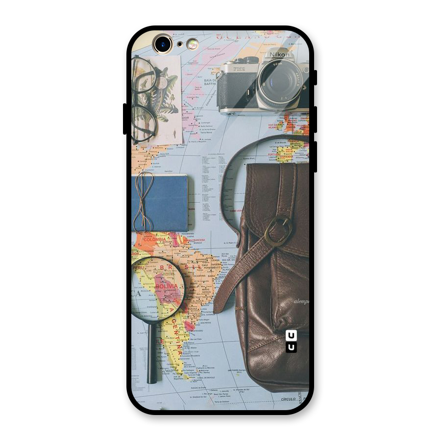Travel Requisites Glass Back Case for iPhone 6 6S