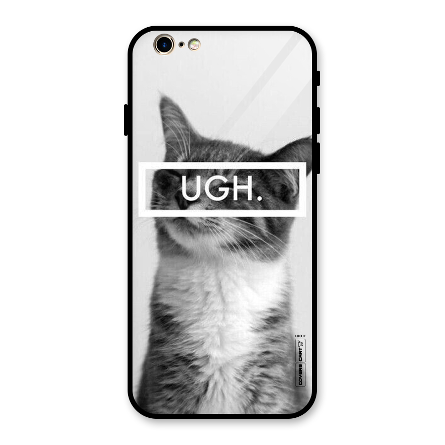 Ugh Kitty Glass Back Case for iPhone 6 6S
