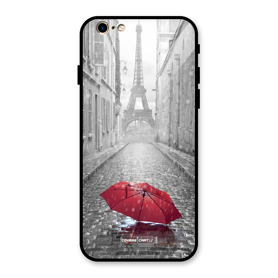Umbrella Paris Glass Back Case for iPhone 6 6S
