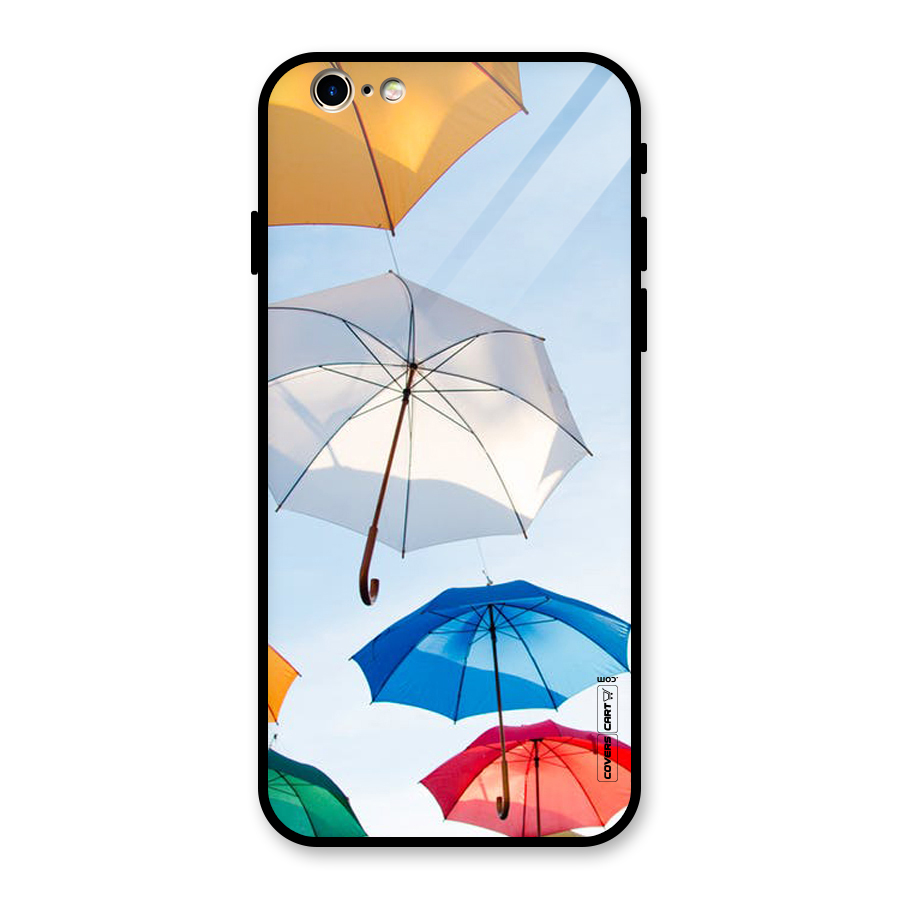 Umbrella Sky Glass Back Case for iPhone 6 6S