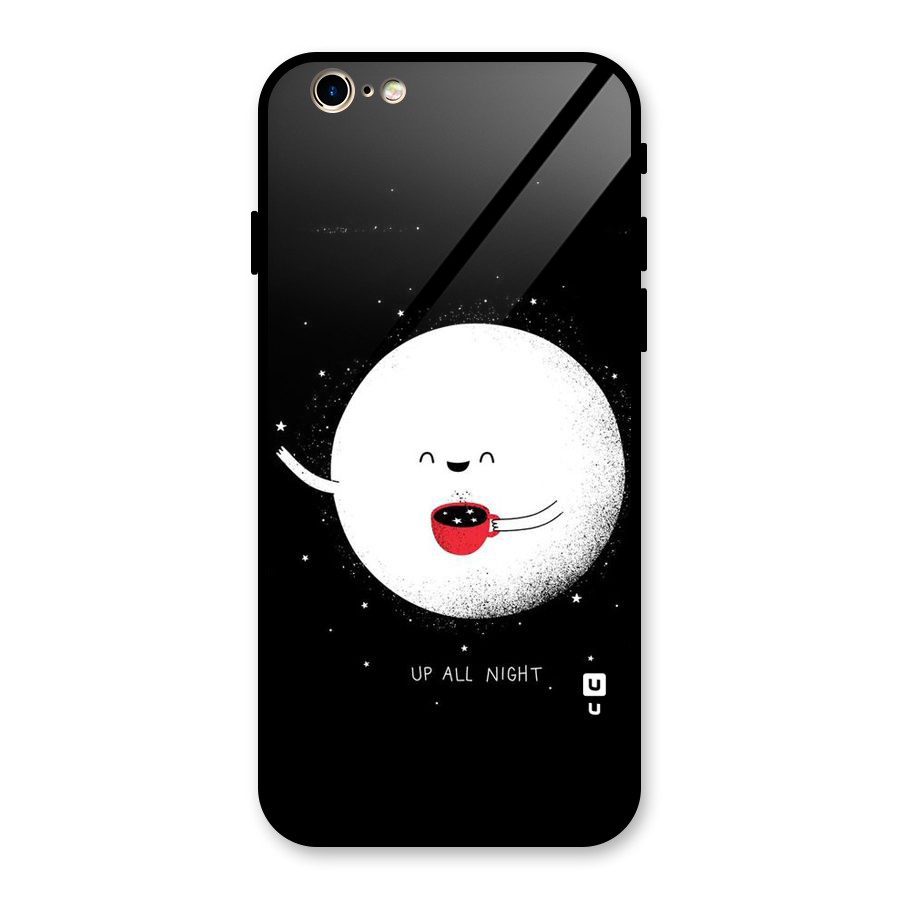 Up All Night Glass Back Case for iPhone 6 6S