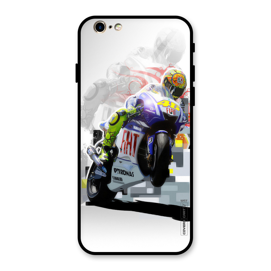 Valentino Rossi Glass Back Case for iPhone 6 6S