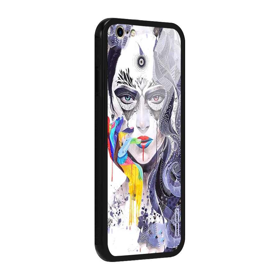 Astonishing Artwork Glass Back Case for iPhone 6 6S