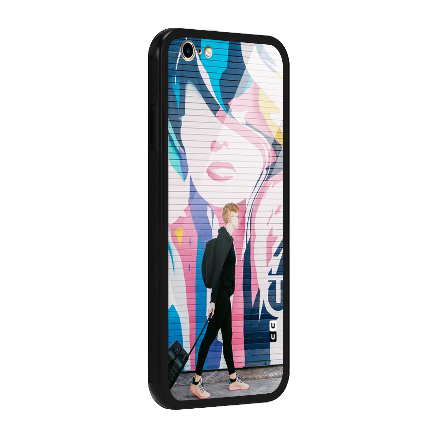 Backpacker Glass Back Case for iPhone 6 6S