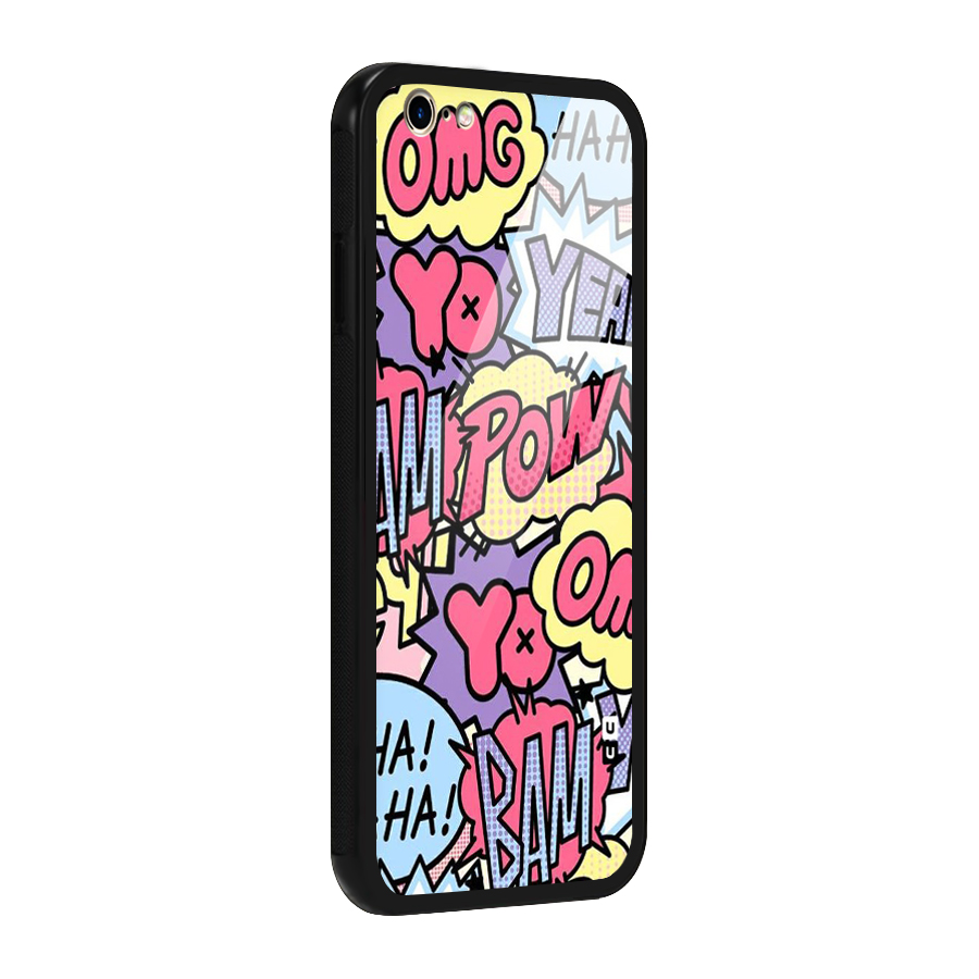 Bam Omg Glass Back Case for iPhone 6 6S