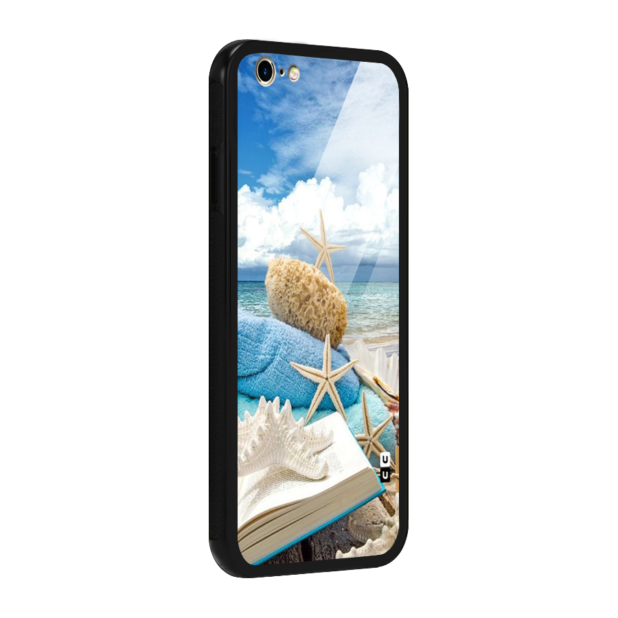 Beach Sky Glass Back Case for iPhone 6 6S