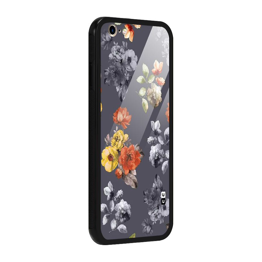 Beauty Art Bloom Glass Back Case for iPhone 6 6S
