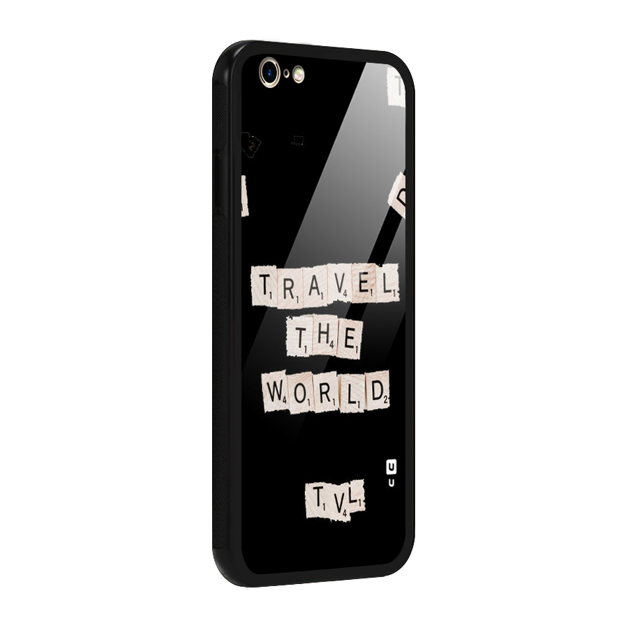 Blocks Travel Glass Back Case for iPhone 6 6S
