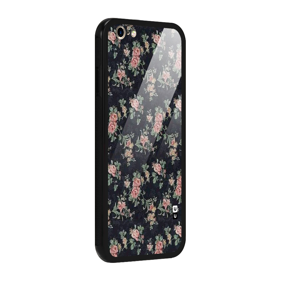 Bloom Black Glass Back Case for iPhone 6 6S