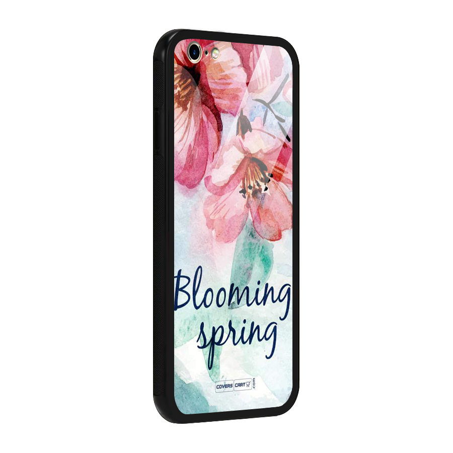 Blooming Spring Glass Back Case for iPhone 6 6S