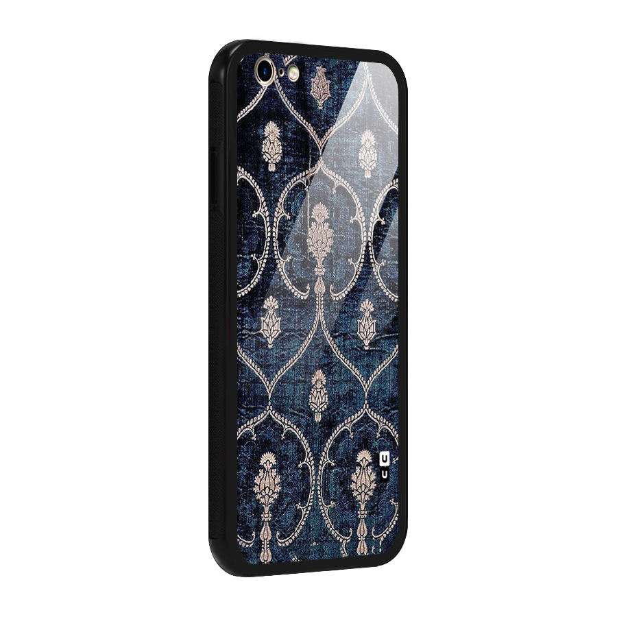 Blue Shade Rug Glass Back Case for iPhone 6 6S