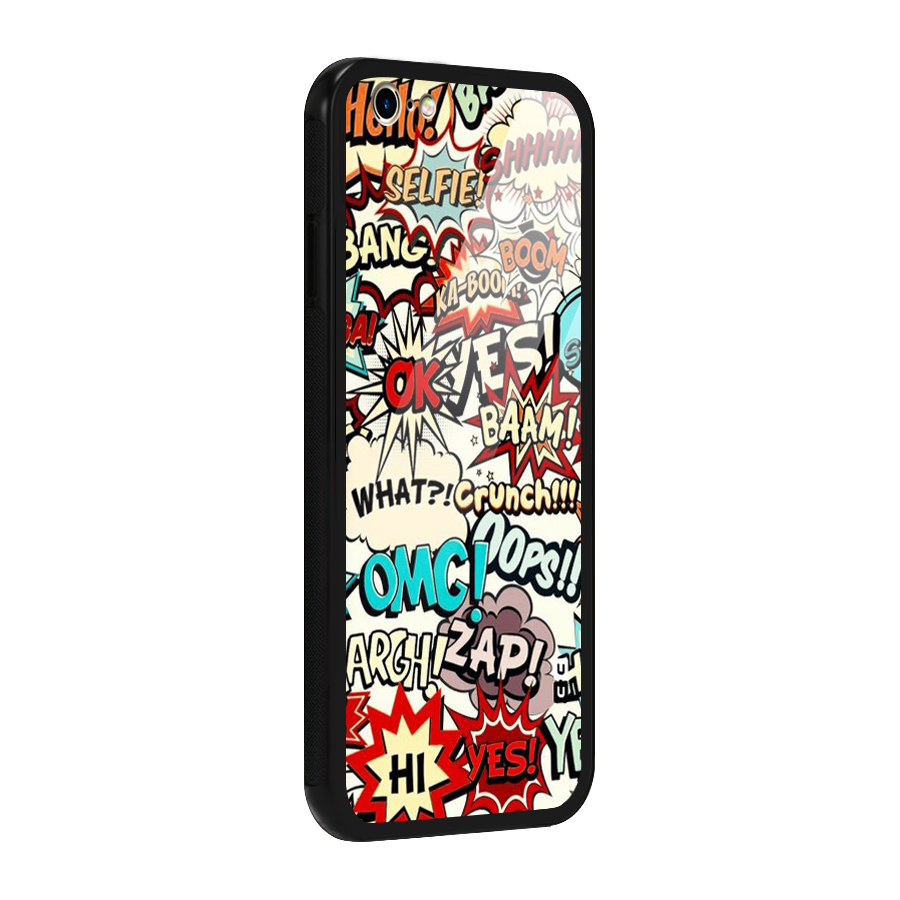 Boom Zap Glass Back Case for iPhone 6 6S
