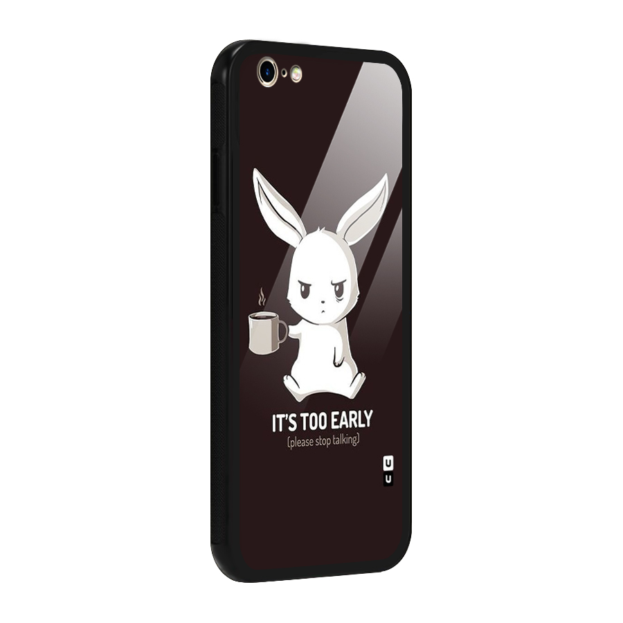 Bunny Early Glass Back Case for iPhone 6 6S