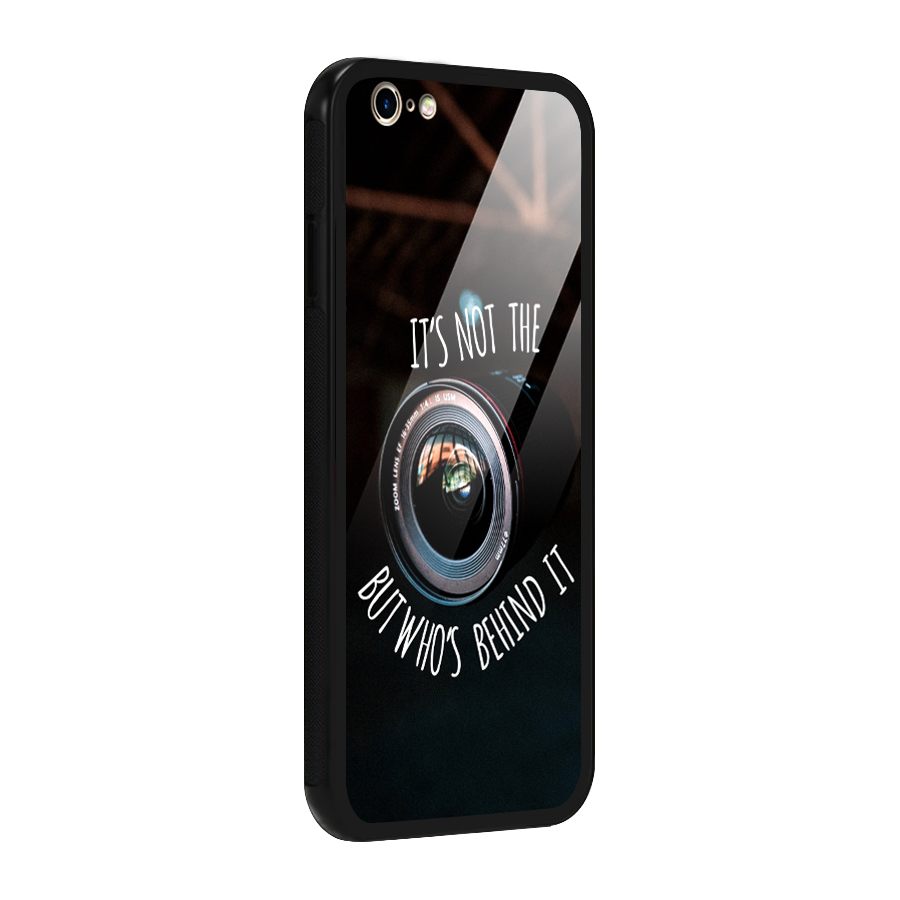 Camera Quote Glass Back Case for iPhone 6 6S