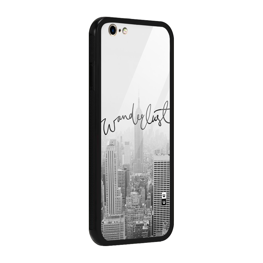City Wanderlust Monochrome Glass Back Case for iPhone 6 6S