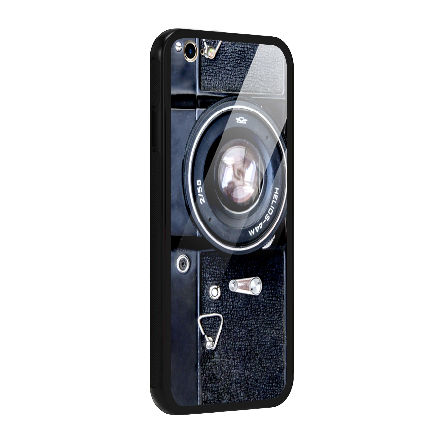 Classic Camera Glass Back Case for iPhone 6 6S