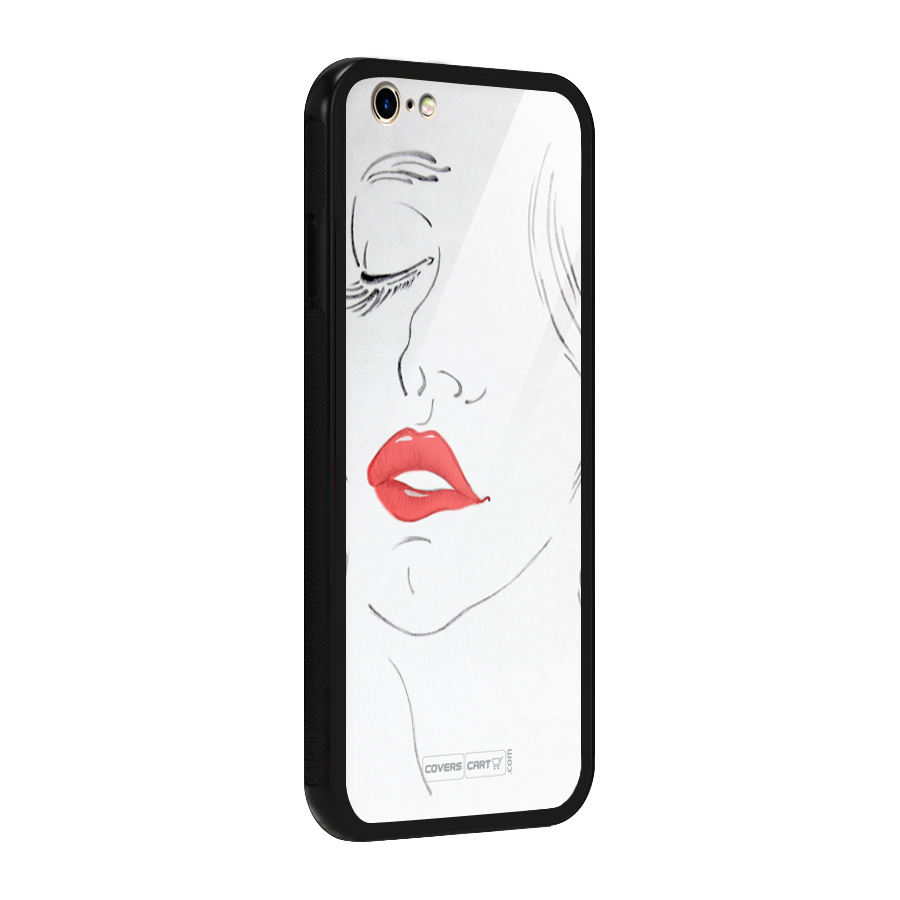 Classy Girl Glass Back Case for iPhone 6 6S