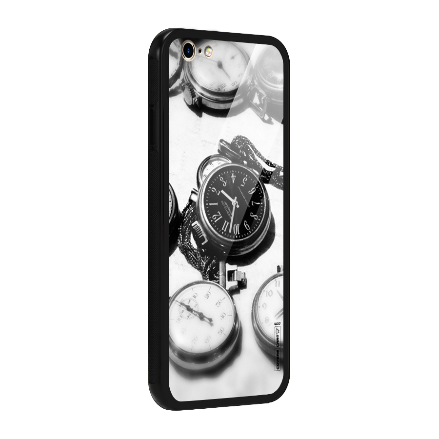Clock Collection Glass Back Case for iPhone 6 6S
