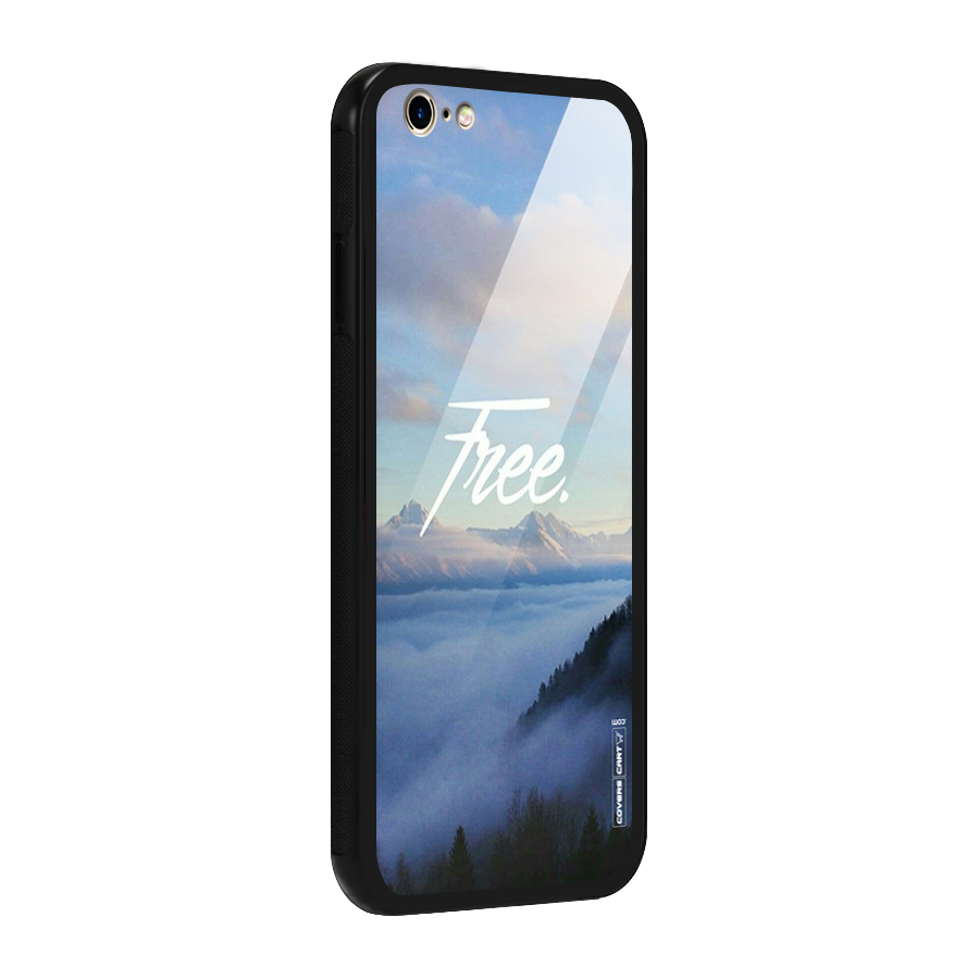 Cloudy Free Glass Back Case for iPhone 6 6S