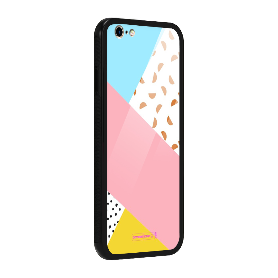 Colorful Abstract Glass Back Case for iPhone 6 6S