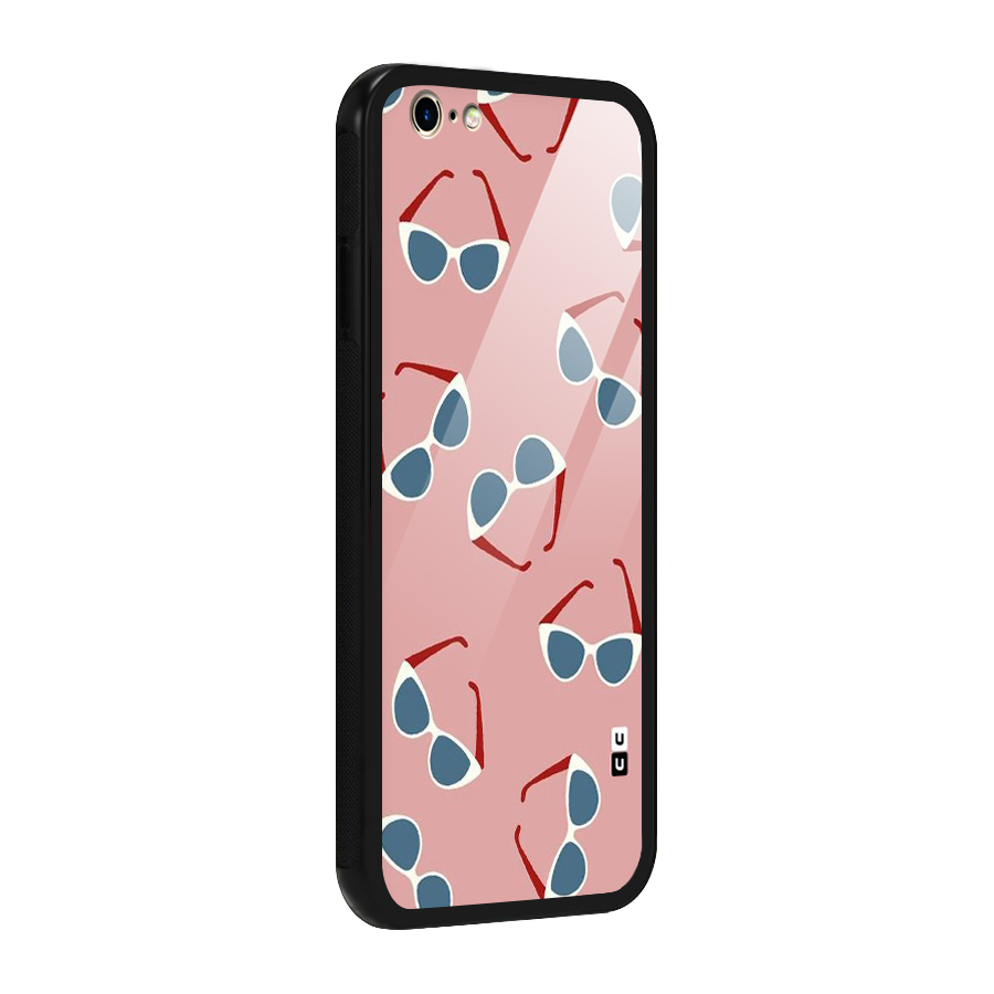 Cool Shades Pattern Glass Back Case for iPhone 6 6S