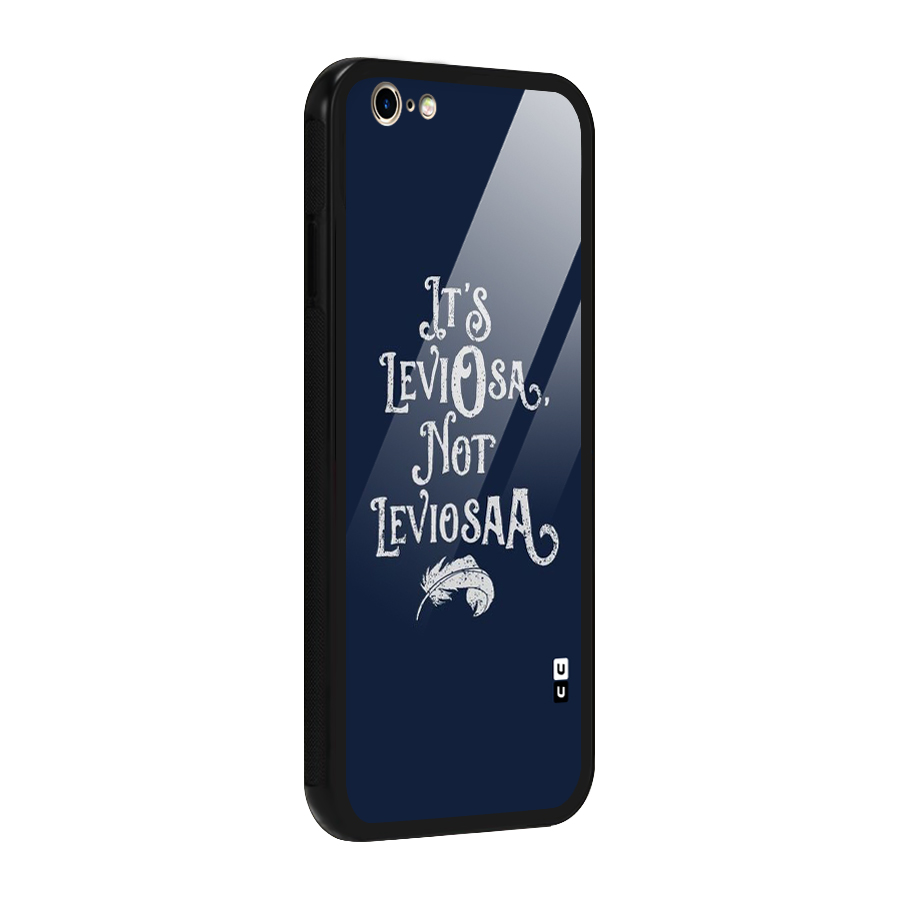 Correction Feather Glass Back Case for iPhone 6 6S