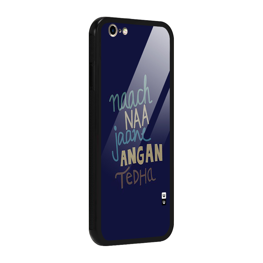 Dance Words Glass Back Case for iPhone 6 6S
