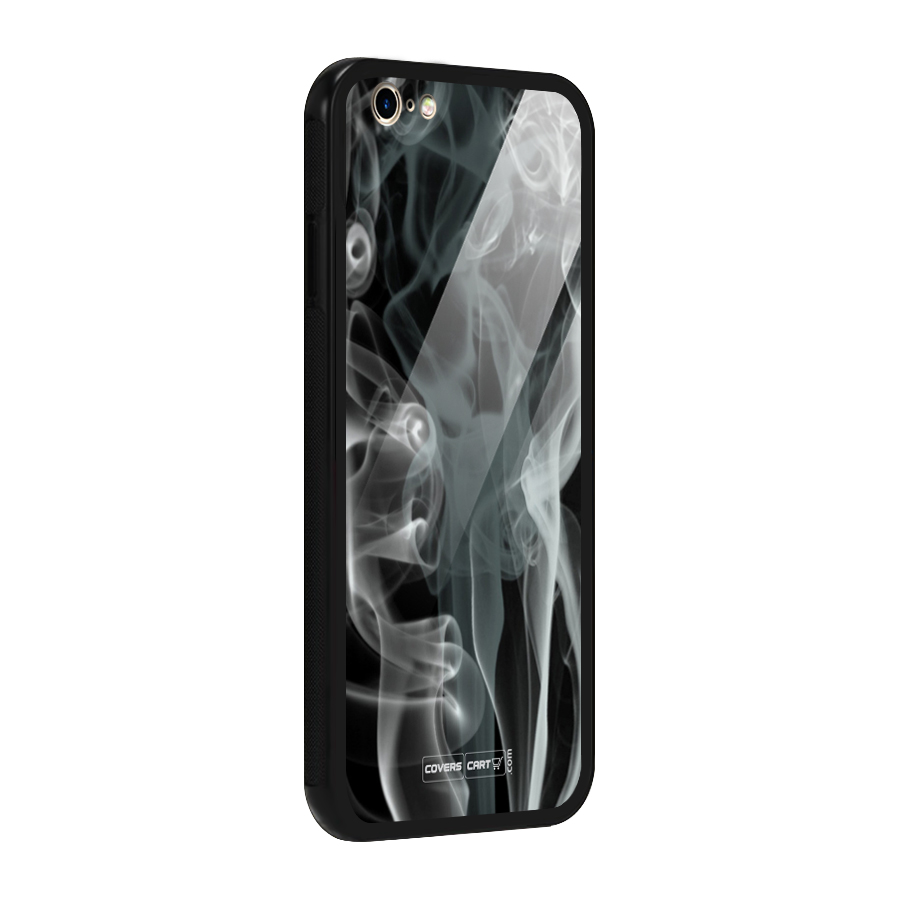 Dense Smoke Glass Back Case for iPhone 6 6S