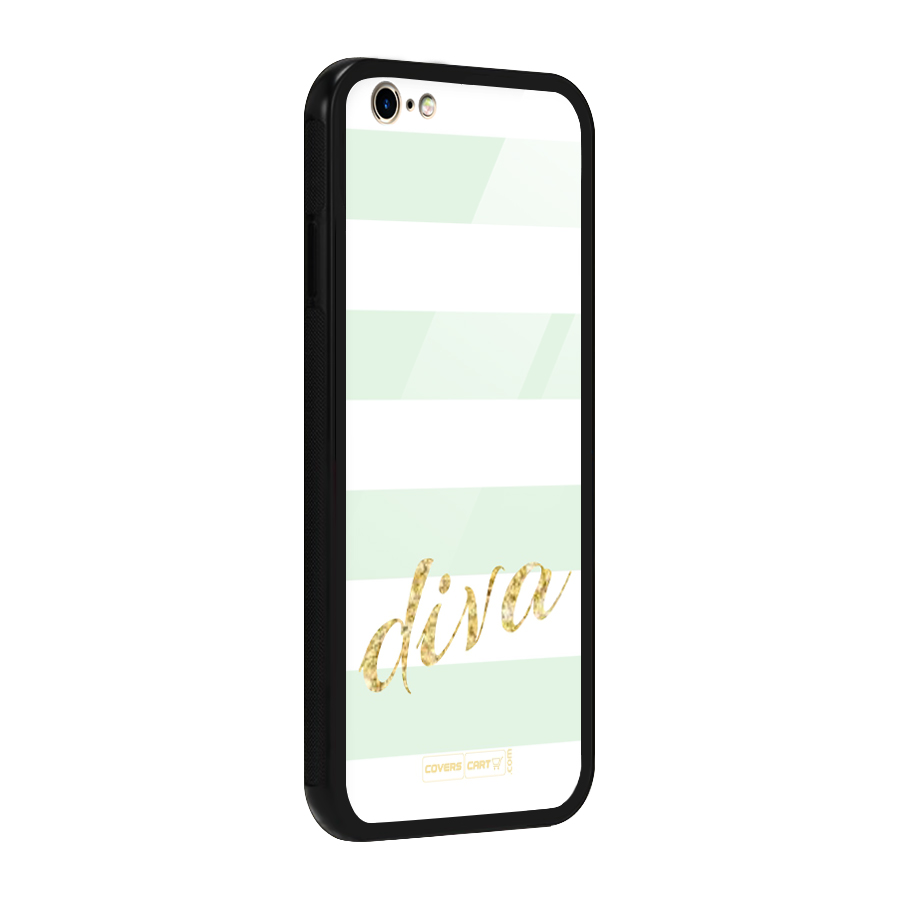 Diva Glass Back Case for iPhone 6 6S