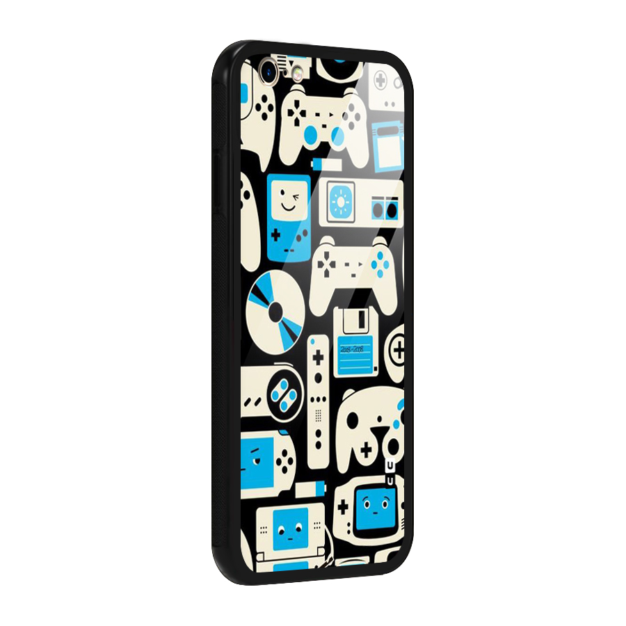 Gamers Glass Back Case for iPhone 6 6S