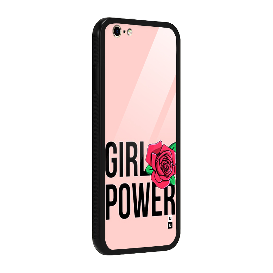 Girl Power Glass Back Case for iPhone 6 6S