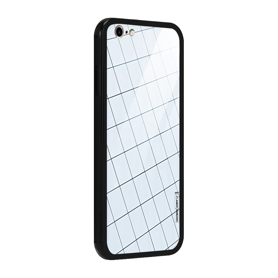 Glass Square Wall Glass Back Case for iPhone 6 6S