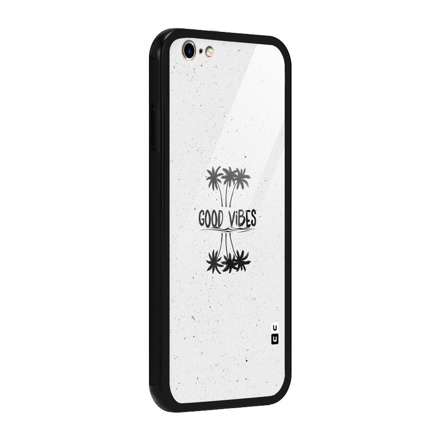 Good Vibes Rugged Glass Back Case for iPhone 6 6S